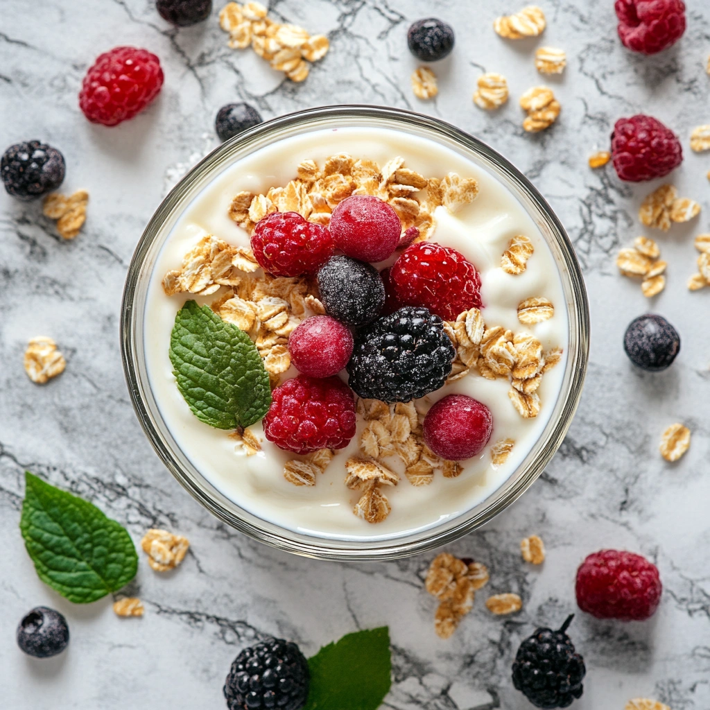 Йогурт з ягодами